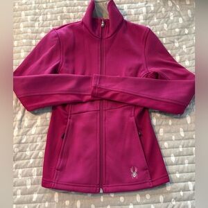 Spyder Pink Full-Zip Jacket